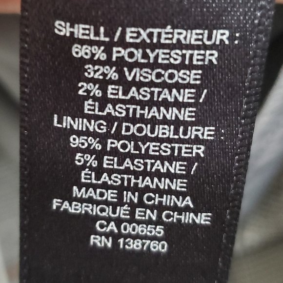 RW&CO Suiting High Waisted Plaid Pencil Skirt Size 8 - Picture 4 of 9